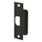 Prime-Line Door Strike Commercial ASA 1-1/4 x 4-7/8 in. with Screws Classic Bronze Finish (Single Pack) U 11200 - alternate 1